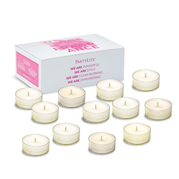 Squooshed 12piecetealight forest bathing